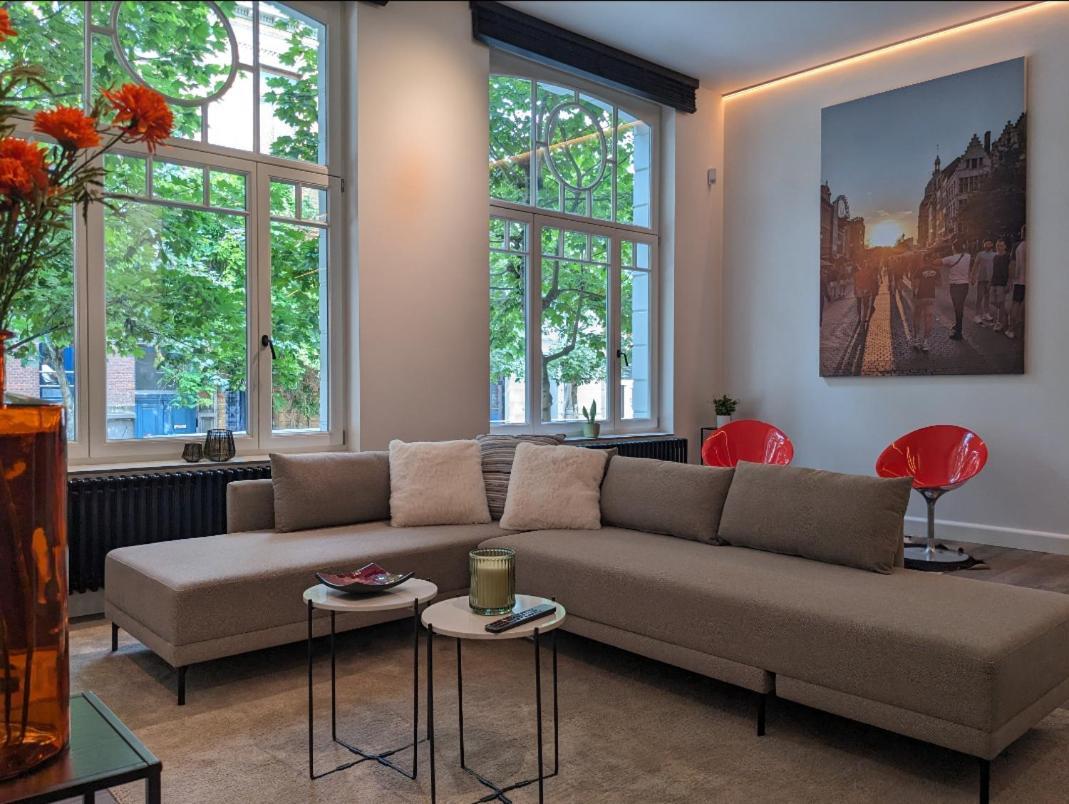 Luxe En Authenticiteit Apartment แอนต์เวิร์ป ภายนอก รูปภาพ